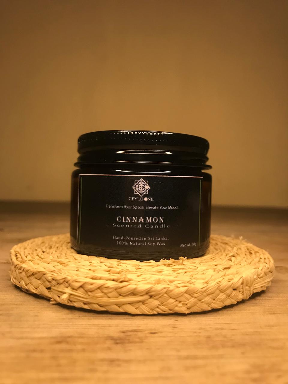 Cinnamon Scented Candle 50g