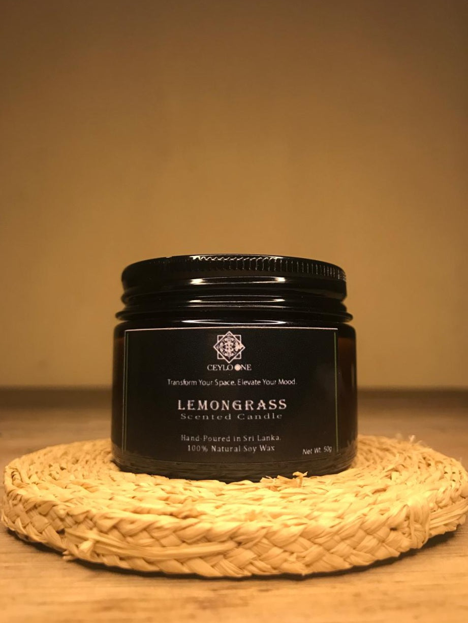 Lemongrass Scented Candle 50g
