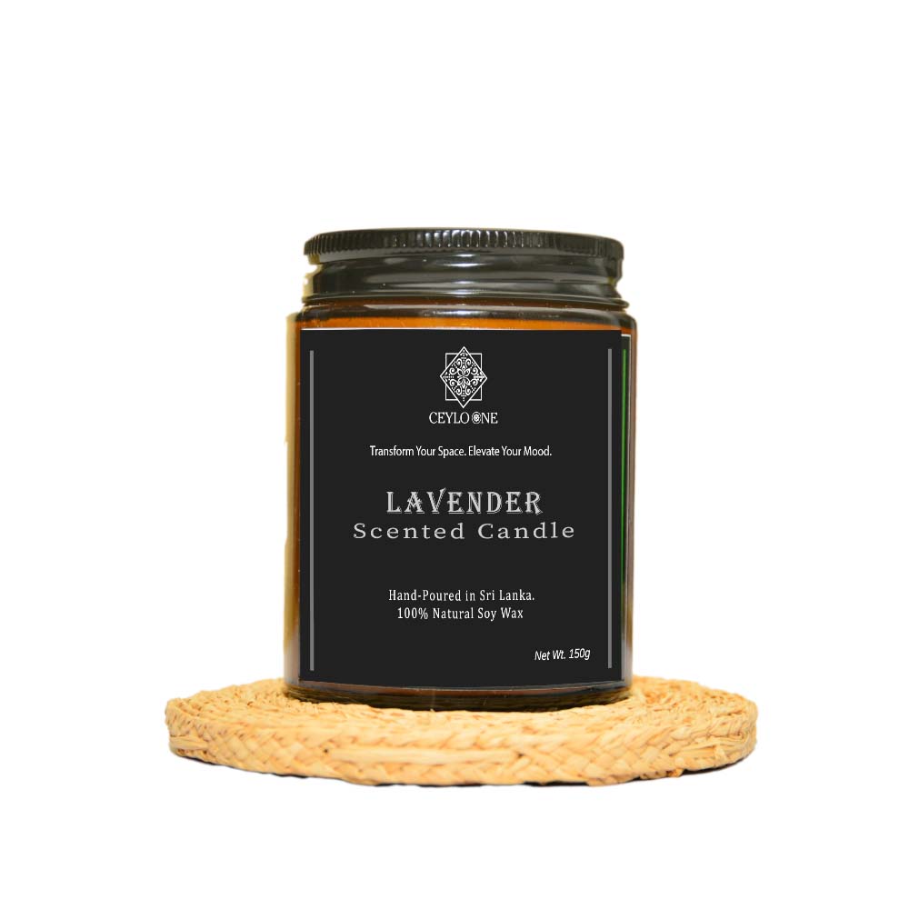 Lavender Scented Candle 150g
